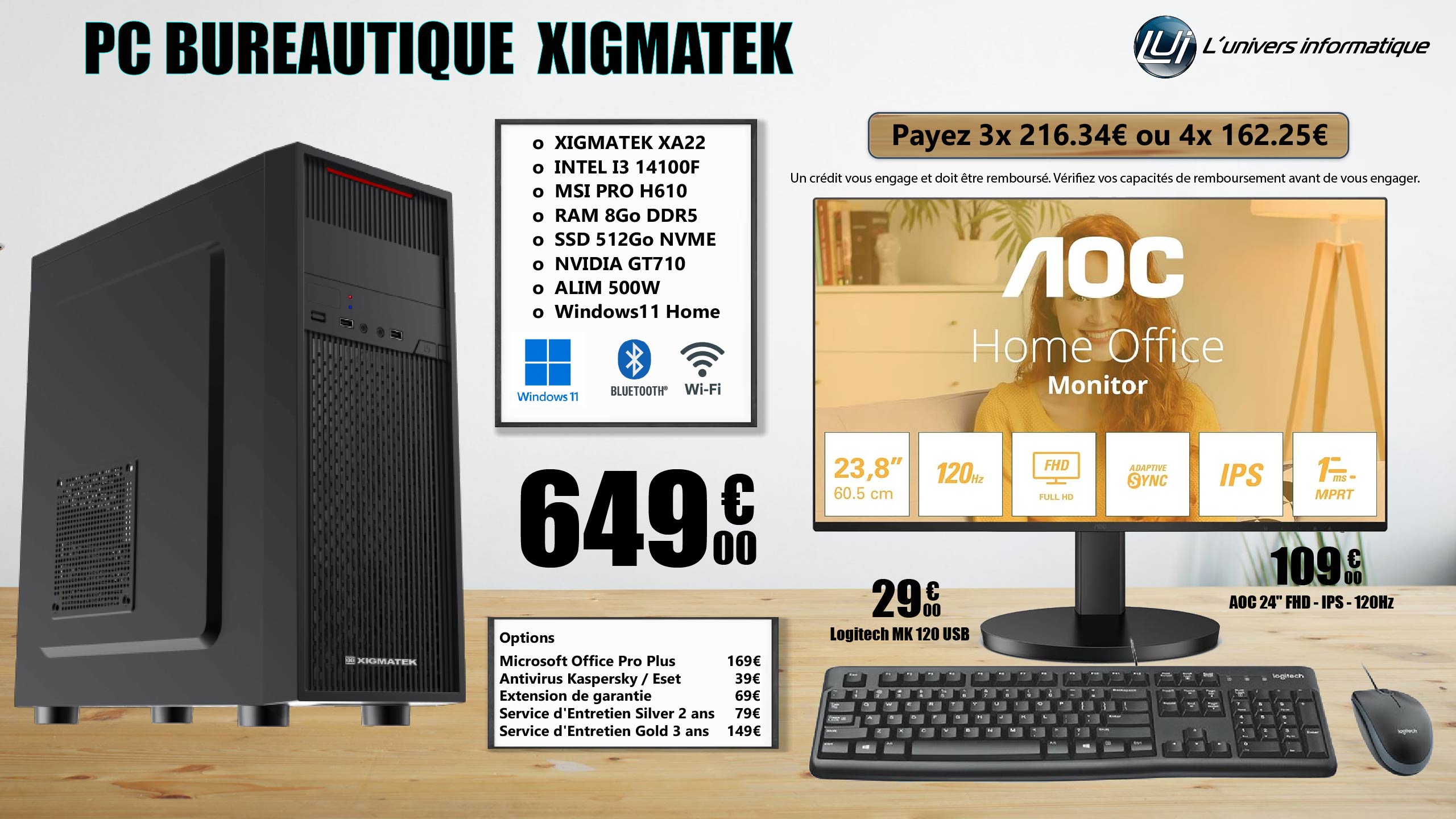 PC BUREAUTIQUE