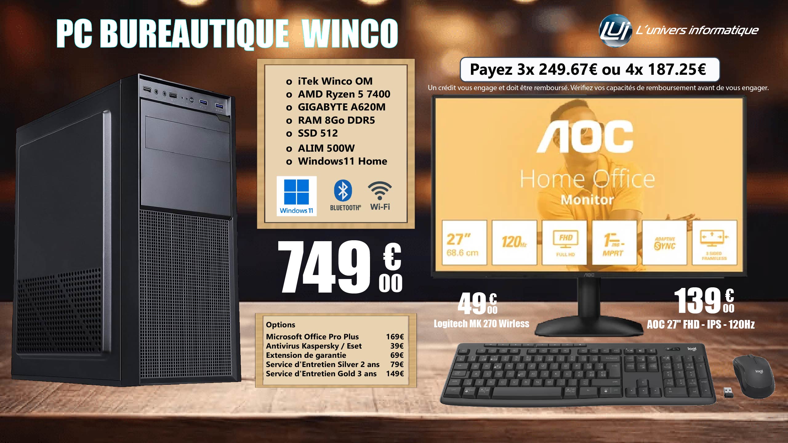 PC BUREAUTIQUE